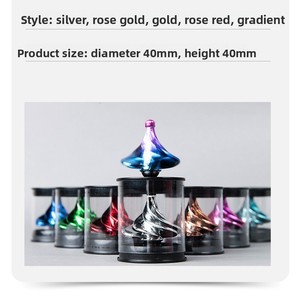 Toupie en plastique à énergie éolienne, technologie de pointe, <span class=keywords><strong>jouet</strong></span> à manivelle manuelle à air comprimé pour bébés de 0 à 24 mois, soulage la tension - Product Image 6