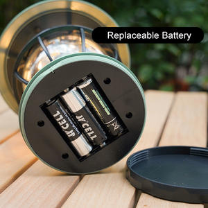 Светодиодный фонарь для кемпинга, перезаряжаемый, 3 режима освещения, внешний аккумулятор, водонепроницаемый фонарик, фонарик для урагана, аварийный источник питания - Product Image 3