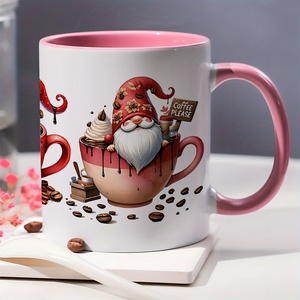 11 Oz tazza di caffè nano in ceramica marchio Diytree citazioni interessanti Design colorato riutilizzabile per natale - Product Image 5