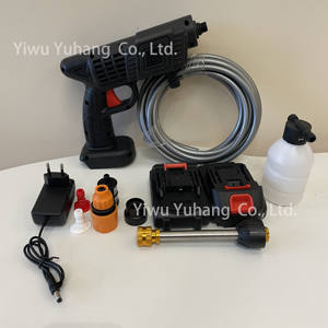 Machine à laver de voiture à haute pression pistolet à eau pistolet <span class=keywords><strong>lave</strong></span>-auto batterie <span class=keywords><strong>sans</strong></span> <span class=keywords><strong>fil</strong></span> Portable laveuse de voiture à haute pression pour jardin - Product Image 2