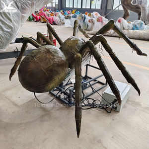 رنتولا العنكبوت الآلي الواقعي الرتيلاء المتحركة القفز المخيف زخرفة هالوين للتسوق استخدام في الأماكن المغلقة - Product Image 6