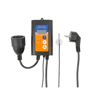 Thermostat numérique de tapis chauffant de <span class=keywords><strong>semis</strong></span> hydroponique <span class=keywords><strong>mini</strong></span> thermostat numérique de <span class=keywords><strong>serre</strong></span> pour contrôler le plateau de Propagation de tapis chauffants - Product Image 1