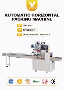 Tự động dòng chảy Gói máy đóng gói pita CuộN Croissant Cookie Bun bagel bánh Tortilla bánh mì máy đóng gói - Product Image 3