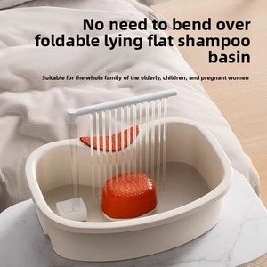 Inflatable Hair Washing Basin Pregnant women and elderly bed portable shampoo basin - Product Image 3
