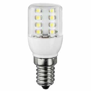 Bombilla LED para refrigerador T20 E14 2W, luz cálida, bajo consumo, ideal para iluminación eficiente de espacios refrigerados. - Product Image 1