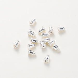 Bouchons d'oreilles ronds en cuivre plaqué or pour la fabrication de boucles d'oreilles GA0002 - Product Image 4