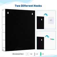 Vitrine en acrylique à 5 niveaux pour voitures Hot Wheels et Matchbox, vitrine transparente pour voitures miniatures avec porte à interrupteur magnétique (5 niveaux)