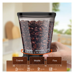 เครื่องบดกาแฟเอสเพรสโซแบบกรวย ป้องกันการกระเด็น ใบมีดรูปกรวย เครื่องบดกาแฟไฟฟ้า - Product Image 3