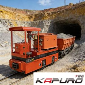 électrique 5ton <span class=keywords><strong>Locomotive</strong></span> industrielle alimentée par batterie pour la construction de tunnels L'exploitation minière au fond - Product Image 3