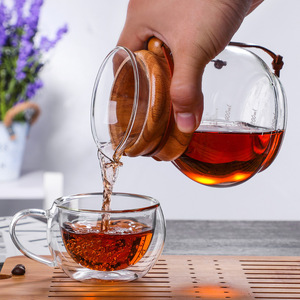 Ensemble de mini-pots <span class=keywords><strong>à</strong></span> <span class=keywords><strong>infusion</strong></span> manuelle en borosilicate transparent de qualité supérieure, infuseurs <span class=keywords><strong>à</strong></span> thé <span class=keywords><strong>à</strong></span> <span class=keywords><strong>froid</strong></span>, 400 ml, écologiques et créatifs - Product Image 3