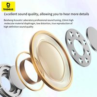 Écouteurs sans fil Baseus W04 2023 d'occasion, son stéréo, écouteurs Bluetooth avec suppression du bruit pour le sport, la musique, la salle de sport, l'entraînement