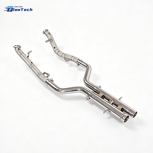 ชุดดาวน์ไปป์สแตนเลส304สำหรับ M157 W221 Mercedes S63 AMG เทอร์โบคู่5.5ตัน V8ไอเสียสมรรถนะสูง - Product Image 5