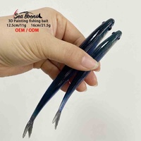 Leurre de pêche en eau salée phosphorescent pour la pêche à la traîne du thon et du maquereau, 12,5 cm 11g, 16 cm 21,5g, Leurre souple bionique en forme de poisson volant