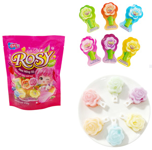Caramelle Gommose Bestar Rosy Jelly 250g Gusti Frutta Colorate Fornitura all'Ingrosso per Bambini Durata 2 Anni - Product Image 1