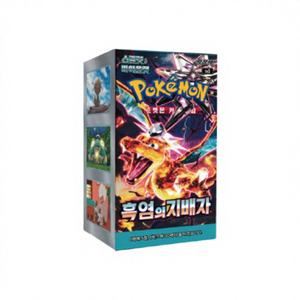 Poke Mon SV3 Card Ruler of the Black Flame Pack Box, 30 Paquetes, 150 Hojas de Papel, Tarjetas Coleccionables TCG, Hecho en Corea para Jugadores - Product Image 1