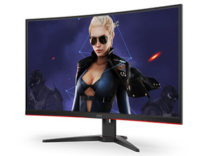 Nouveau moniteur de jeu AOC C32G2ZE 31,5 pouces 240 Hz avec technologie AMD FreeSync Premium, écran incurvé 1500R, 300 cd/m², pour l'e-sport - Product Image 3