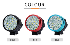 16 X T6 Luce LED Impermeabile per Bicicletta <span class=keywords><strong>con</strong></span> Batteria Ricaricabile 18650 e Caricabatterie 8.4V - Product Image 5