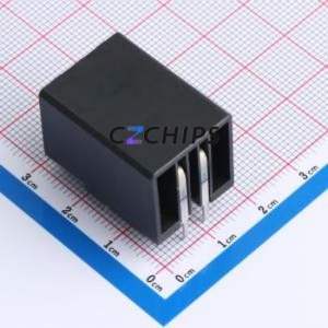 HC-5.08D-2*2AW-05 Wire-to-Board Pin Header Bent Lead Through Hole,P=5.08mm Connector 2x2P 5.08mm Right Angle Insert 4P - Product Image 2