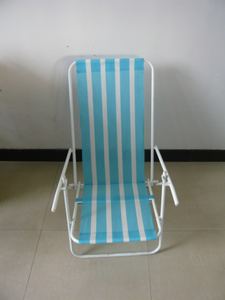 เก้าอี้โลหะพับได้2ตำแหน่งปรับความสูงได้สำหรับตั้งแคมป์ชายหาดบราซิล - Product Image 2