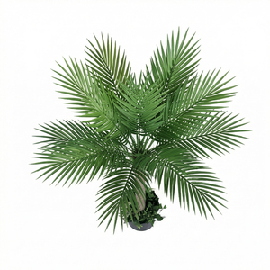 <b>Artificial</b> <b>Palm</b> <b>Tree</b> Decorative Indoor Outdoor Green Potted <b>Palm</b> Plant for Home Office Hotel Lobby Decoration - Product Image 2