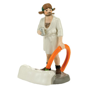 Decoración navideña de resina para jardín, muñeco de nieve, Escena de calle, <span class=keywords><strong>casa</strong></span>, regalo de vacaciones, adornos - Product Image 4