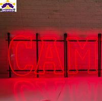 Enseigne lumineuse LED personnalisée avec logo, alimentée par batterie, décoration murale néon, boîte lumineuse LED pour les magasins, les bars, boîte lumineuse LED NEON