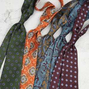 Corbatas DE BODA informales para hombre, <span class=keywords><strong>corbata</strong></span> de mano de 9CM a la moda para niñas, corbatas anchas con estampado de Cachemira - Product Image 2