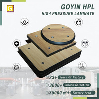 Panneau compact HPL perforable, épais, usinable, découpable sur mesure, polyvalent et écologique pour la construction