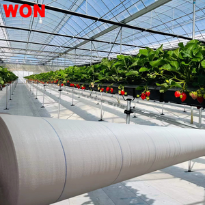 WON Venta al por mayor Blanco Alto Anti-ultravioleta Tela de barrera de malezas Hoja de control de malezas Polietileno UV para plantar frutas y verduras Japón - Product Image 5