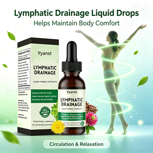 Gouttes liquides végétaliennes OEM ODM pour drainage lymphatique 60ml – Extraits d'herbes favorisant la vitalité globale pour adultes – Soin corporel quotidien - Product Image 5