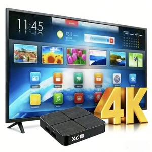 กล่อง Android 4K IPTV เหมาะสำหรับช่องสัญญาณจากสหราชอาณาจักร สหรัฐอเมริกา เยอรมนี เนเธอร์แลนด์ ยุโรป พร้อมอินเทอร์เฟซภาษาอังกฤษและภาษาดัตช์ รับประกัน 12 เดือน - Product Image 1