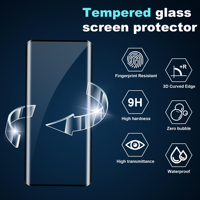 Protection d'écran en verre trempé 9H incurvé 3D avec colle intégrale pour téléphone portable Infinix Hot 60 Pro Plus Hot 50 Pro Plus
