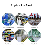 Carboximetilcelulosa Sódica (CMC) de Alta Pureza (98%), Soluble en Agua, de Disolución Rápida, para Impresión Textil, Teñido y Agente de Encolado