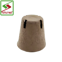 Fournitures de jardinage écologiques |   Pots à semis en papier biodégradable légers et durables sans produits chimiques, plateau de pépinière