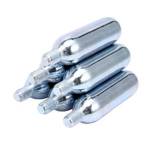 Hochdruck 16g <span class=keywords><strong>CO2</strong></span> Patrone <span class=keywords><strong>16</strong></span> gramm Ersatz <span class=keywords><strong>CO2</strong></span> Glühbirnen Kanister für Autos - Product Image 1