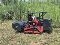 SLN Remote-Controlled Lawn Mower Uses Solid Carbon-steel Construction for Durable Heavy-duty Field Working Performance