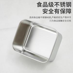 Stainless Steel Japanese Style Spice Box With Handle Metal Lid Layer Type Solid Seasonings Storage Container Kitchen Use - Product Image 2