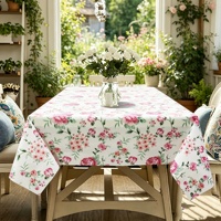Nappe imprimée avec motif personnalisé, nappe en PEVA résistante à l'eau et à l'huile pour pique-nique, banquet, restaurant