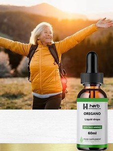 Suppléments de fibres alimentaires en marque blanche OEM/ODM, extrait d'huile d'origan, gouttes d'origan, huile d'origan liquide biologique - Product Image 2