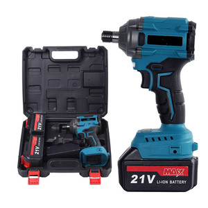 21V Lithium Ion Impact Wrench Cordless Electric Screwdriver With Battery Charger Kit - Product Image 3