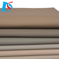 Tissu gaufré en polyuréthane simili cuir, matière première en cuir synthétique PU pour canapé et chaise