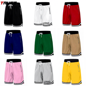 Toppa con ricamo personalizzato estivo LOGO Bermudas De Hombre da corsa maglia da ginnastica pantaloncini sportivi in tinta unita pantaloncini da uomo taglie forti - Product Image 1