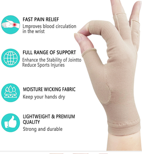 Medical Compression Gloves for Arthritis <strong>Rheumatoid</strong> Hand <strong>Pain</strong> <strong>Relief</strong> - Product Image 2