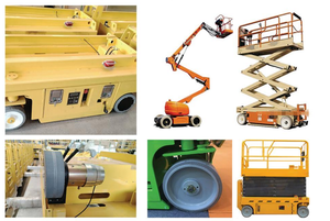 ยางตัน Topower ขนาด 12x4x9.25 ไม่ทิ้งรอย สำหรับรถยกแบบกรรไกร - Product Image 6