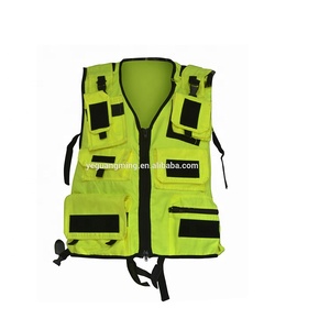 Chaleco Reflectivo Thiết Bị Dây An Toàn Công Nghiệp Áo Khoác Công Cụ Làm Việc Áo <span class=keywords><strong>Vest</strong></span> An Toàn Có Túi - Product Image 2