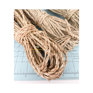 Cuerda de Fibra de Pasto Marino Seco Crudo Ecológica, Fuerte y Trenzada a Mano para Concreto y Decoración de Interiores - Product Image 1