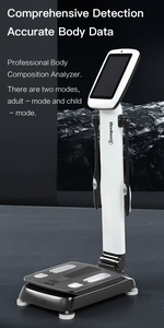 Thông Minh Trung Tâm Thể Dục Sử Dụng Cơ Thể Chất Béo Máy Quét Cho <span class=keywords><strong>Bmi</strong></span> Cơ Thể Chất Béo Và Cơ Bắp Quét OEM Cho Salon - Product Image 4
