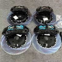 Kit de Frenos Grandes Hsingyik de 4 y 6 Pistones para Chrysler 300S 5.7 RWD 2015, Ruedas de 20 Pulgadas, Caliper Delantero GT6 y Trasero F40 con Rotor, Pastillas y Disco de Freno