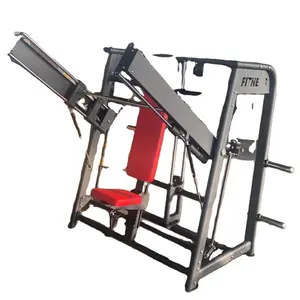 Free Weight Gym Equipment Incline and Decline and seated chest press Plate Loaded Fitness Equipment