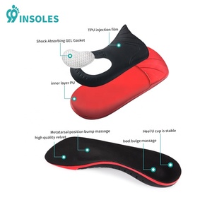 Solette Ortopediche 99insoles per Salto ad Arco Alto, Solette Ortopediche 3/4 in Polietilene Rosse, OEM & ODM, Unisex, per Escursionismo - Product Image 6